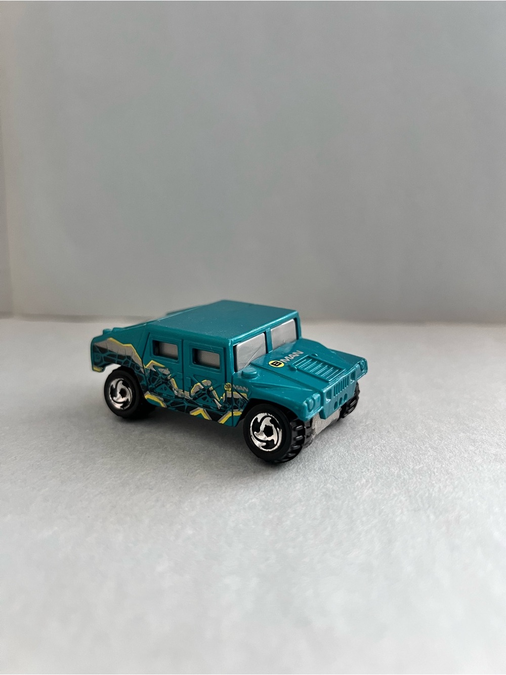 Mattel 1:64 Hot Wheels 1991 Bman Humvee Blue
